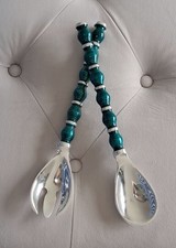 Teal enamel aluminium for sale  BRIXHAM