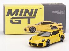 PORSCHE 911 Turbo S - racing yellow - Mini GT 1:64 comprar usado  Enviando para Brazil