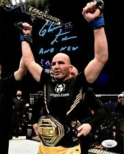 Usado, Glover Teixeira autografado assinado inscrito foto 8x10 UFC JSA Jan Blachowicz comprar usado  Enviando para Brazil