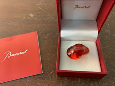 Bague galet rouge d'occasion  Baccarat