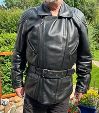 Lederjacke motorradjacke herre gebraucht kaufen  Hanerau-Hademarschen