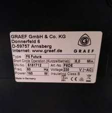 Graef allesschneider futura gebraucht kaufen  Nürnberg