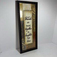 Framed quote friends for sale  Bethpage