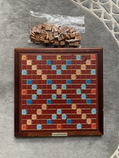 Vintage scrabble deluxe for sale  LICHFIELD