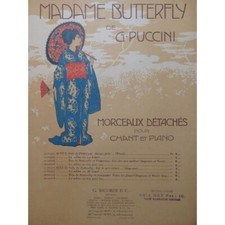 Piano Giacomo Puccini Madame Butterfly Solo From Butterfly Singer comprar usado  Enviando para Brazil