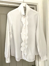 Boden white ruffle for sale  SUDBURY