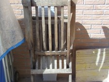 Poltrona sdraio legno usato  Italia