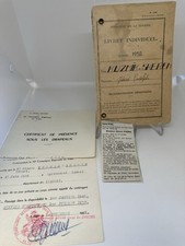 Livret militaire guerre d'occasion  Arras