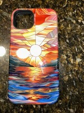 Capa iPhone vitral sol vívido gradiente iPhone 7/8/11,12,13,14,15 comprar usado  Enviando para Brazil