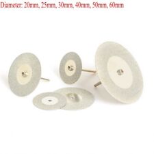 Usado, Mini lâmina de disco de corte de diamante pequena roda de corte para broca Dremel 20mm-60mm comprar usado  Enviando para Brazil