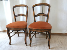 Paire chaises velours d'occasion  Sucy-en-Brie