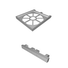 Carbon filter mount usato  Italia