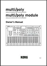 Korg multi poly for sale  Chicago