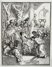 Flagellation christ gravure d'occasion  Pluvigner
