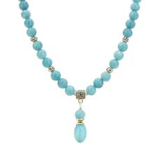 Larimar halskette anhänger gebraucht kaufen  Berlin