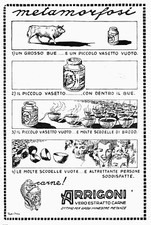 Pubblicita 1926 arrigoni usato  Biella