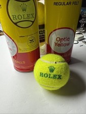 Usado, Bola de tênis ROLEX oficial autêntica Wilson 5 rara colecionável original comprar usado  Enviando para Brazil