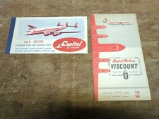 1956 capital airlines for sale  Rutherfordton