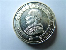 Medaglia argento papa usato  Quarna Sopra
