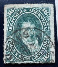 Argentina stamp 1878 d'occasion  Le Havre-