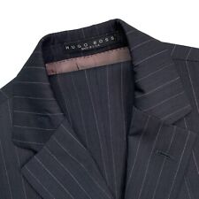 Masculino 38 R HUGO BOSS X Guabello Cinza Médio/Rosa Listra de Giz Mistura de Lã Mohair comprar usado  Enviando para Brazil