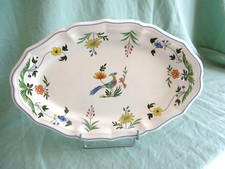 Plat ovale faience d'occasion  Saint-Cyr-en-Val