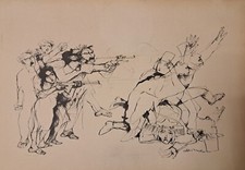 Alessandro kokocinski litograf usato  Brescia