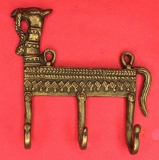 Gancho de parede em forma de camelo antigo repro feito à mão tampa de latão toalha chave comprar usado  Enviando para Brazil