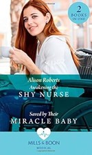 Awakening The Shy Nurse / Saved By Their Miracle Baby: Awakening the Shy Nurse ( comprar usado  Enviando para Brazil