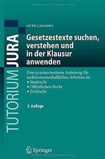 Gesetzestexte suchen verstehen gebraucht kaufen  Berlin