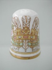 Thimble porcelain sewing d'occasion  Expédié en Belgium
