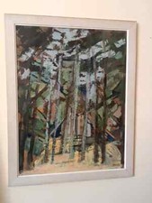 Dipinto olio tavola usato  Campi Bisenzio