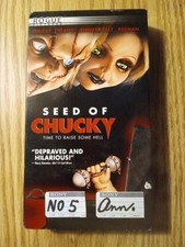Seed Of Chucky VHS 2005 Late Release Htf Rare OOP horror Chucky, usado comprar usado  Enviando para Brazil