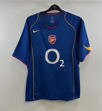 Camisa de futebol Arsenal Away 2004/06 adultos grande Nike H273 comprar usado  Enviando para Brazil