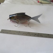 Isca de pesca power pack tipo 21/2" costas verdes, escamas de prata, barriga laranja funcionando comprar usado  Enviando para Brazil