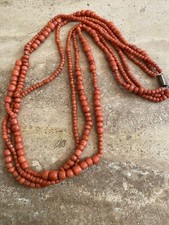 Vintage coral necklace for sale  EAST GRINSTEAD
