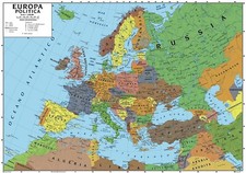 Carta murale fisica usato  Schio