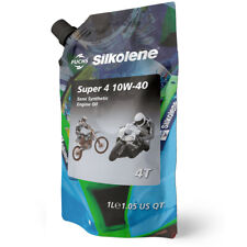 Silkolene Super 4 10W-40 Semi Sintético 4 Tempos Motocycle Óleo do Motor 1L Bolsa comprar usado  Enviando para Brazil