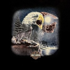 Camiseta regata vintage Harley Davidson rara águia rara anos 90 motocicleta XXL comprar usado  Enviando para Brazil
