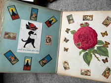 Victorian scrap book for sale  RICHMOND