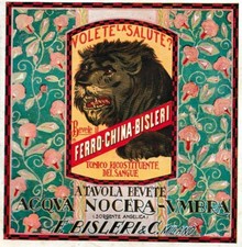 Pubblicita 1924 ferro usato  Biella
