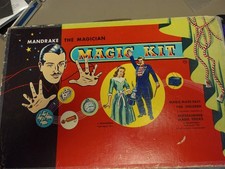Mandrake The Magician Magic Kit Transograma 1949 Vintage Colecionável comprar usado  Enviando para Brazil