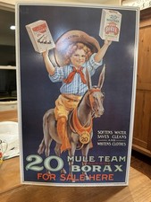 Placa vintage de metal sabonete mula bórax comprar usado Placa vintage de metal sabonete mula bórax comprar usado  Enviando para Brazil