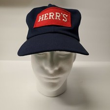 Chapéu boné Herr's Salty Snacks Foods Truckers raro. comprar usado  Enviando para Brazil