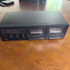Gravador toca-fitas cassete duplo estéreo vintage JVC TD-W106, testado comprar usado  Enviando para Brazil