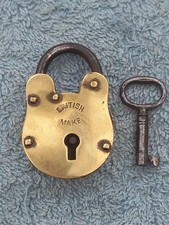 Brass padlock key for sale  KING'S LYNN