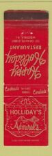 Capa Matchbook - Happy Holliday Restaurant Westerly RI USADA comprar usado  Enviando para Brazil