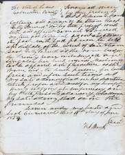 W S Mauck / AUTHORIZING SAMUEL G POWELL AS AGENT TO SELL THE STEAM BOAT BETTY comprar usado  Enviando para Brazil