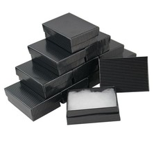 Black pinstripe cardboard for sale  LIMAVADY