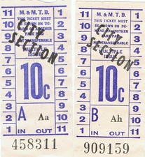 Railway tramway tickets d'occasion  Expédié en Belgium